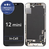 Wyświetlacz In-Cell FHD dla iPhone 12 Mini, Ekran dotykowy z ramką, FixPremium