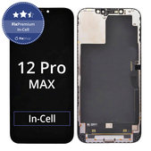 Wyświetlacz In-Cell FHD dla iPhone 12 Pro Max, Ekran dotykowy z ramką, FixPremium