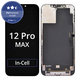 Wyświetlacz In-Cell FHD dla iPhone 12 Pro Max, Ekran dotykowy z ramką, FixPremium