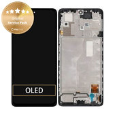 Wyświetlacz do Xiaomi Redmi Note 10 Pro, Ekran dotykowy z ramką, 56000200K600, Onyx Grey, Genuine Service Pack