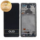 Wyświetlacz do Samsung A52 A525F, A526B, Ekran dotykowy z ramką, GH82-25524D, GH82-25526D, GH82-25754D, GH82-25602D, Awesome White, Genuine Service Pack