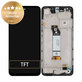 Wyświetlacz do Xiaomi Redmi Note 10 5G, Ekran dotykowy z ramką, 5600020K1900, Graphite Gray, Genuine Service Pack