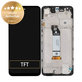 Wyświetlacz do Xiaomi Poco M3 Pro, Ekran dotykowy z ramką, 560002K19P00, Power Black, Genuine Service Pack