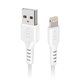 Kabel Lightning / USB (1m), Biały, White, SBS