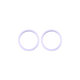 Oslona obiektywu tylnej kamery do iPhone 11, 12, 12 Mini, Fioletowy, Purple, 2szt