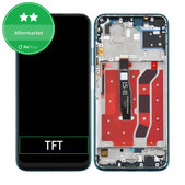 Wyświetlacz do Huawei P40 Lite, Ekran dotykowy z ramką, Crush Green, TFT