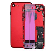 Tylna obudowa z malymi czesciami do iPhone 7, Czerwony, Red