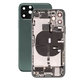 Tylna obudowa z malymi czesciami do iPhone 11 Pro, Zielony, Green