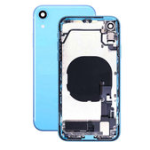 Tylna obudowa z malymi czesciami do iPhone XR, Niebieski, Blue