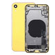 Tylna obudowa z malymi czesciami do iPhone XR, Zólty, Yellow