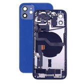 Tylna obudowa z malymi czesciami do iPhone 12, Niebieski, Blue