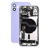 Tylna obudowa z malymi czesciami do iPhone 12, Fioletowy, Purple