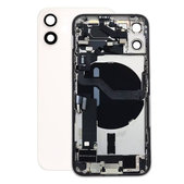 Tylna obudowa z malymi czesciami do iPhone 12 Mini, Biały, White