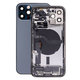 Tylna obudowa z malymi czesciami do iPhone 12 Pro, Niebieski, Blue
