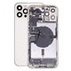 Tylna obudowa z malymi czesciami do iPhone 12 Pro Max, Srebrny, Silver