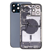 Tylna obudowa z malymi czesciami do iPhone 12 Pro Max, Niebieski, Blue