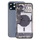 Tylna obudowa z malymi czesciami do iPhone 12 Pro Max, Niebieski, Blue