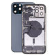 Tylna obudowa z malymi czesciami do iPhone 12 Pro Max, Niebieski, Blue