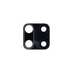 Szklo obiektywu tylnej kamery do Xiaomi Redmi Note 9 Pro, 345100002G2S. 345100000T2S, Genuine Service Pack