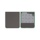 Tylna pokrywa baterii do Samsung Z Flip 3 F711B, GH82-26293A, Phantom Black, Genuine Service Pack