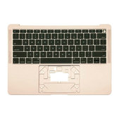 Górna ramka klawiatury z klawiaturą US do MacBook Air 13" A1932 (2018 - 2019), Zloty, Gold