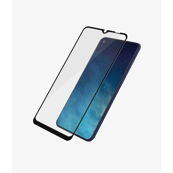 Szklo hartowane do Samsung A22 5G, Case Friendly, Czarny, Black, PanzerGlass