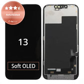 Wyświetlacz dla iPhone 13, Ekran dotykowy z ramką, Refurbished