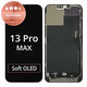 Wyświetlacz dla iPhone 13 Pro Max, Ekran dotykowy z ramką, Refurbished