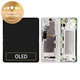 Wyświetlacz do Samsung Z Fold 3 F926B, Ekran dotykowy z ramką, GH82-26283C, GH82-26284C, Phantom Silver, Genuine Service Pack