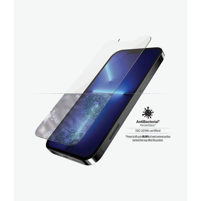 Szklo hartowane do iPhone 13 Pro Max, 14 Plus, Standard Fit AB, Przezroczysty, Transparent, PanzerGlass
