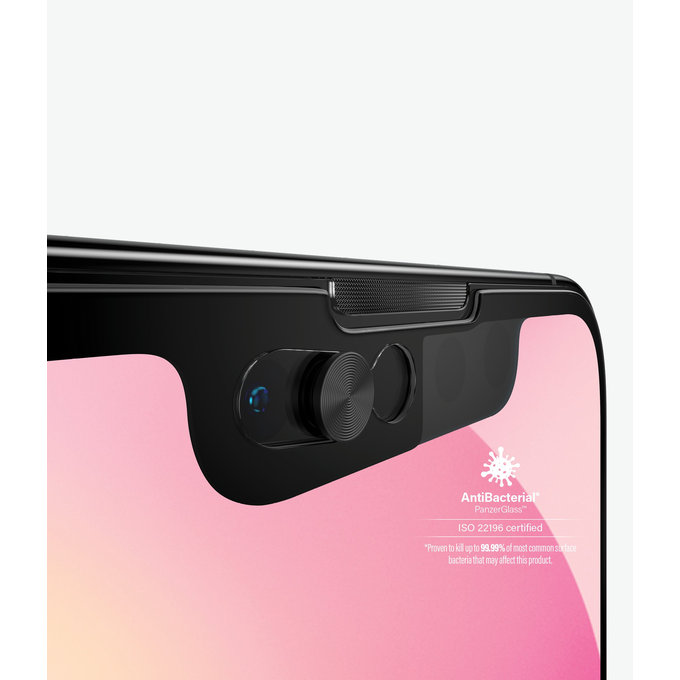 Szklo hartowane do iPhone 13 mini, Case Friendly CamSlider AB, Czarny, Black, PanzerGlass