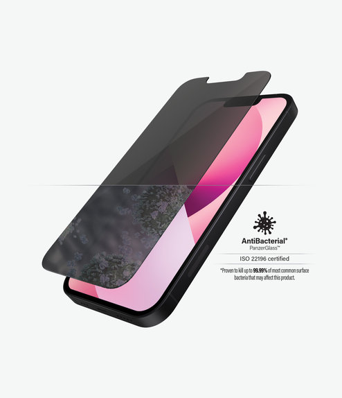 Szklo hartowane do iPhone 13 mini, Case Friendly CamSlider AB, Przezroczysty, Transparent, PanzerGlass