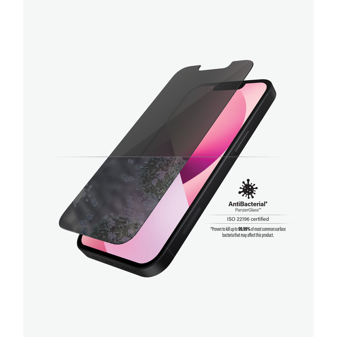 Szklo hartowane do iPhone 13 mini, Case Friendly CamSlider AB, Przezroczysty, Transparent, PanzerGlass