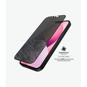 Szklo hartowane do iPhone 13 mini, Case Friendly Privacy AB, Czarny, Black, PanzerGlass