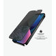 Szklo hartowane do iPhone 13, 13 Pro, 14, Case Friendly Privacy AB, Czarny, Black, PanzerGlass