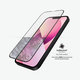 Szklo hartowane do iPhone 13 mini, Case Friendly AB, Czarny, Black, PanzerGlass