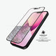 Szklo hartowane do iPhone 13 mini, Case Friendly Anti-Bluelight AB, Czarny, Black, PanzerGlass