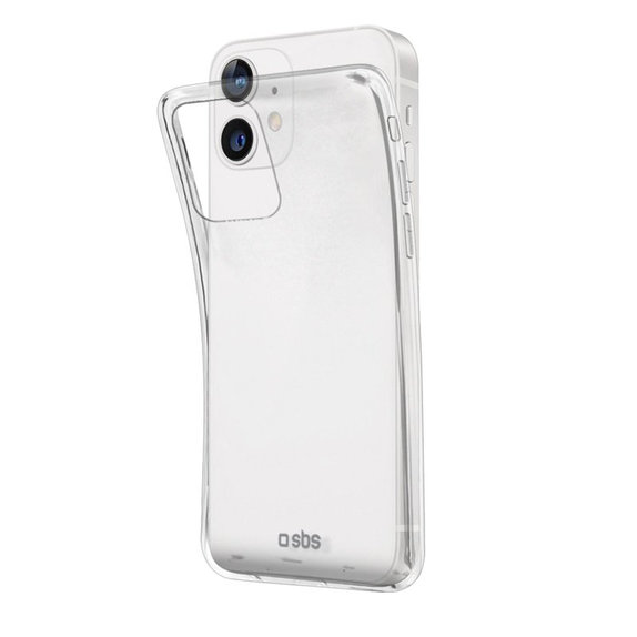 Etui do iPhone 13 mini, Skinny, Przezroczysty, Transparent, SBS