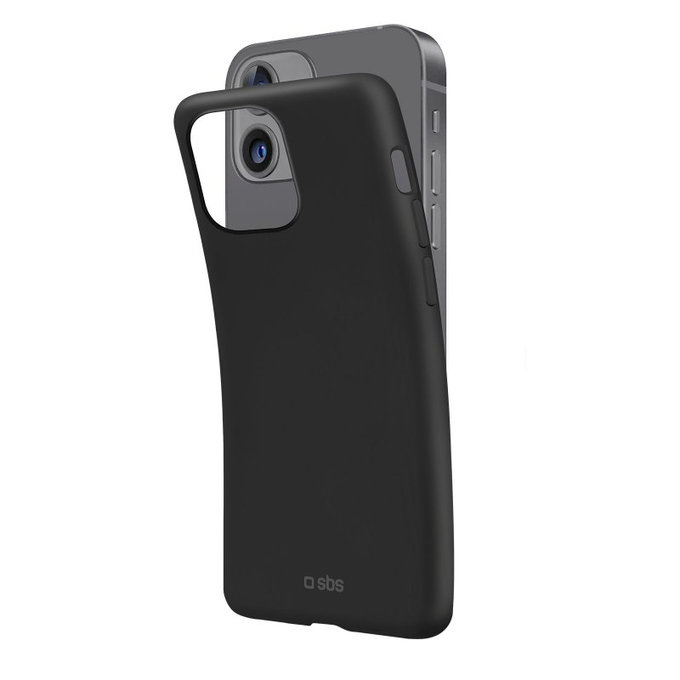 Etui do iPhone 13, Polo One, Czarny, Black, SBS