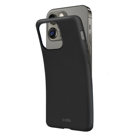 Etui do iPhone 13 Pro Max, Polo One, Czarny, Black, SBS