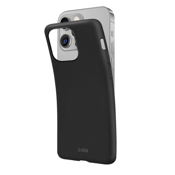 Etui do iPhone 13 Pro, Polo One, Czarny, Black, SBS
