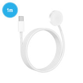 Magnetyczny kabel szybkiego ladowania do Apple Watch do USB-C (1m) A2515 - Aluminium (bulk)