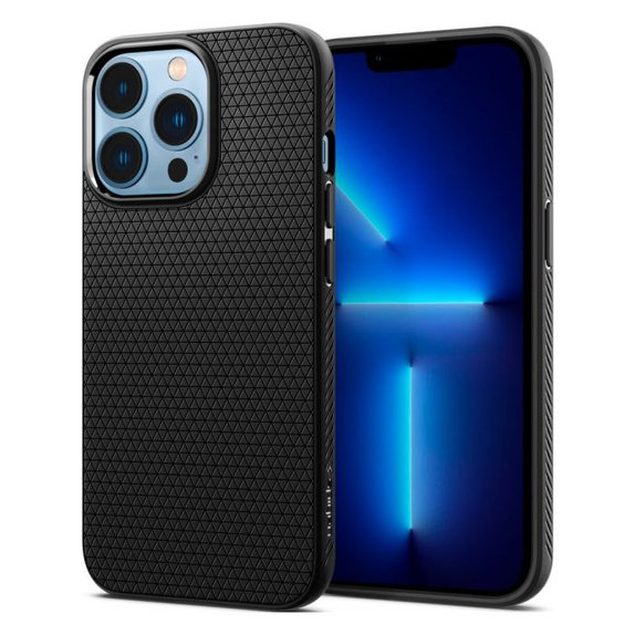 Etui do iPhone 13 Pro Max, Liquid Air, Czarny, Black, Spigen