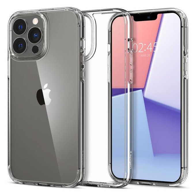 Etui do iPhone 13 Pro Max, Ultra Hybrid, Przezroczysty, Transparent, Spigen