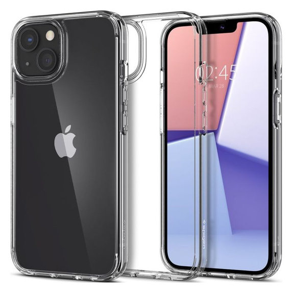 Etui do iPhone 13 mini, Ultra Hybrid, Przezroczysty, Transparent, Spigen