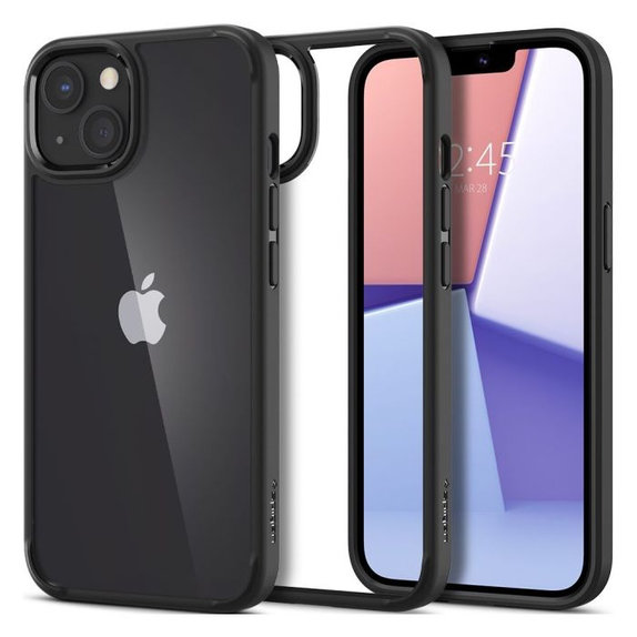 Etui Ultra Hybrid do iPhone 13 mini, czarny, black, Spigen