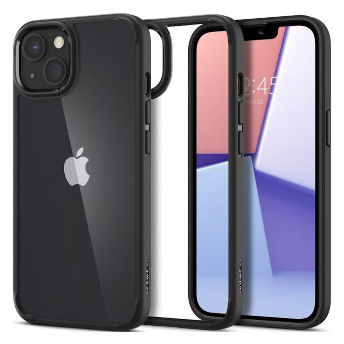 Etui Ultra Hybrid do iPhone 13 mini, czarny, black, Spigen