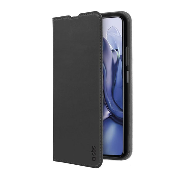 Etui do Xiaomi 11T, 11T Pro, Book Wallet Lite, Czarny, Black, SBS