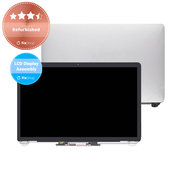 Wyświetlacz z przednim szkłem i obudową do MacBook Air 13" A1932 (2018), Srebrny, Silver, Refurbished
