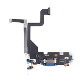 Złącze ładowania z taśmą flex do iPhone 13 Pro, Niebieski, Blue